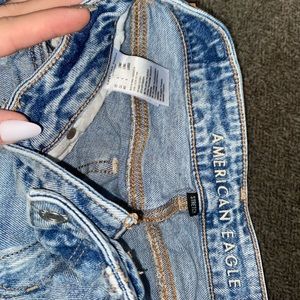 American eagle ripped jeans.